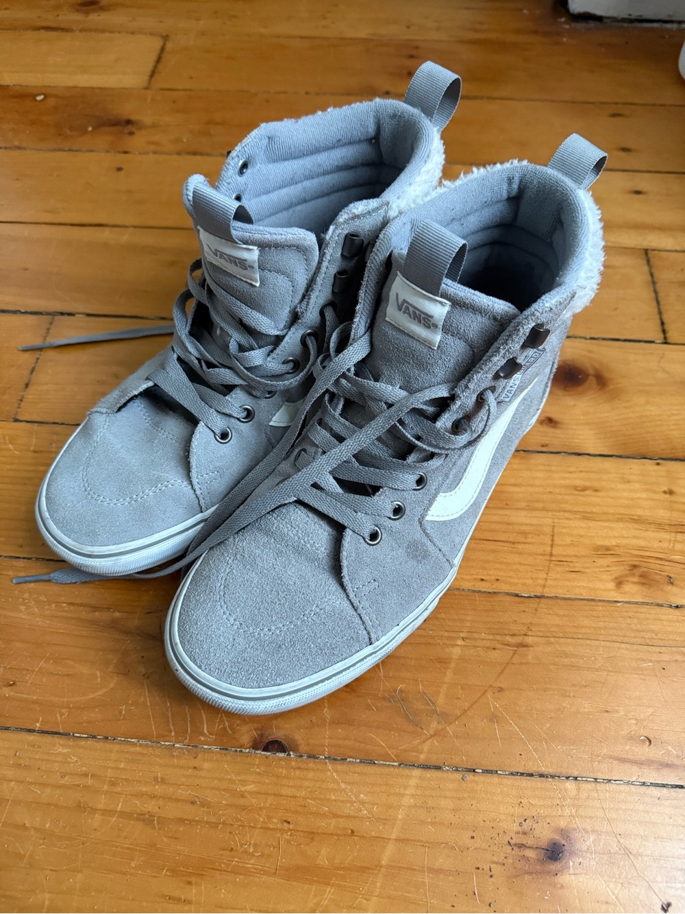 Vans Filmore High-Top Sneaker - Women's Size 10 Gray/White